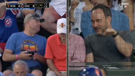 Dave Matthews and a fan of Dave Matthews Band